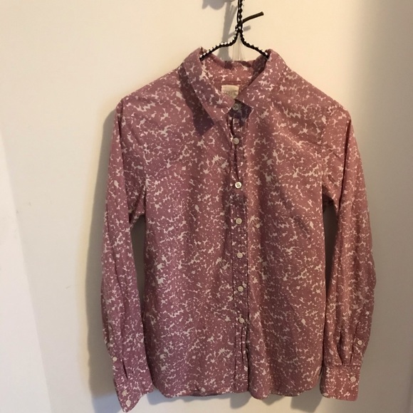 Mauve J.Crew shirt - Picture 1 of 2